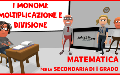 Grado di un monomio, moltiplicazione e divisione tra monomi