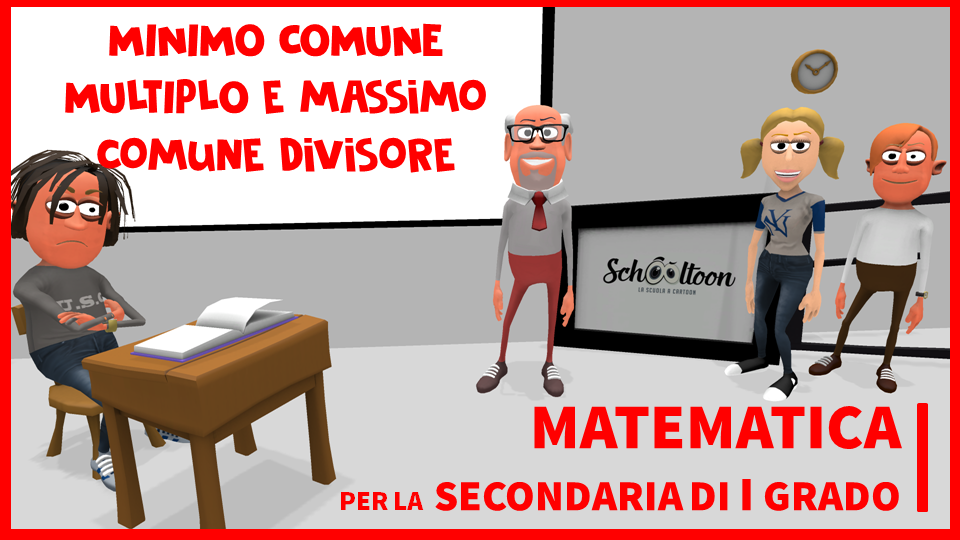 mcm e MCD per le scuole medie