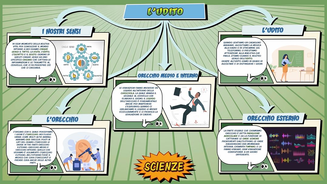 L’udito – Scienze per la Primaria – Schooltoon