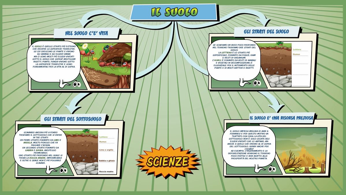 Suolo Schooltoon Scienze Primaria