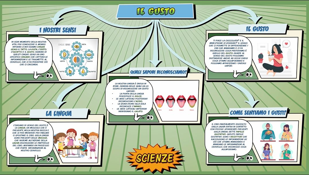 Il gusto – Scienze per la Primaria – Schooltoon