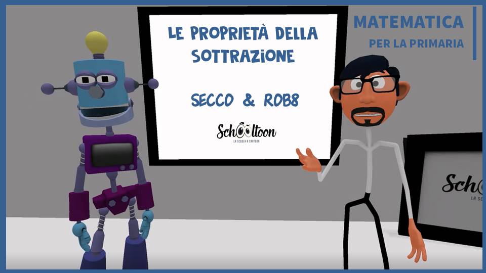 matematica primaria proprietà sottrazioni