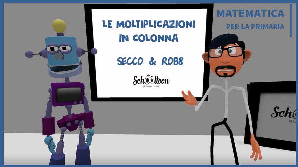 matematica primaria moltiplicazioni in colonna