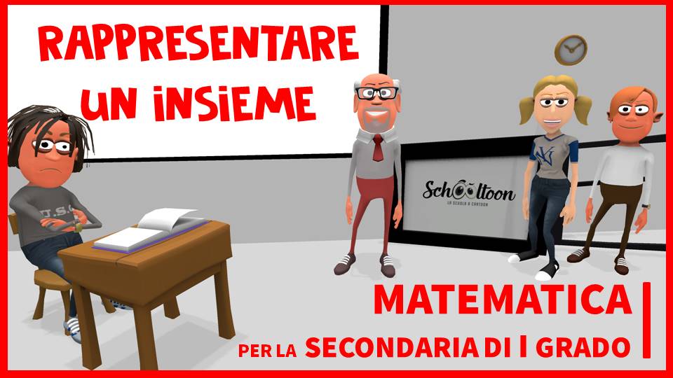 Come si rappresenta un insieme matematico?