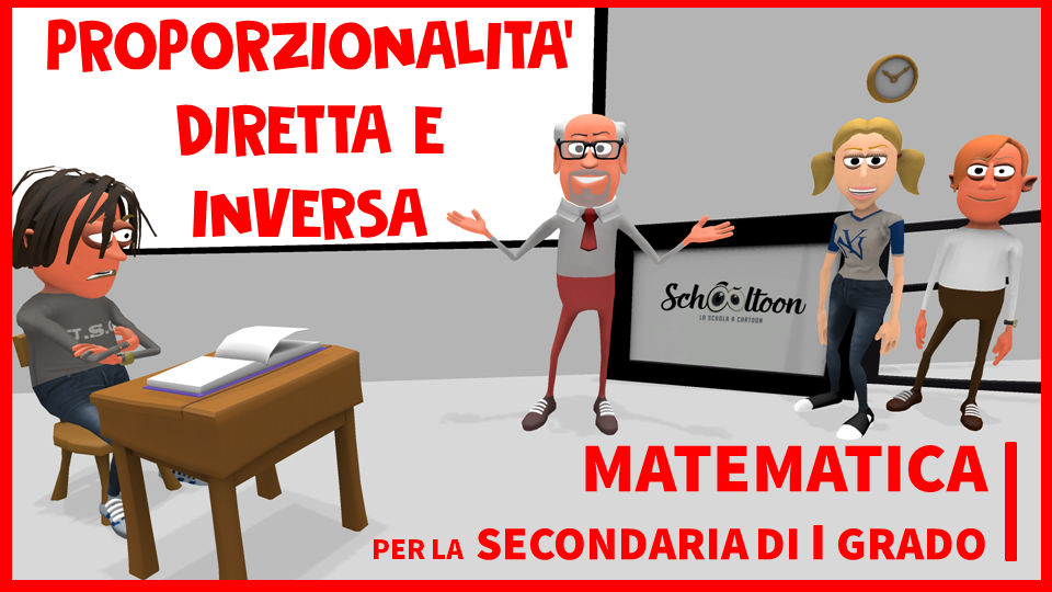 incersamente direttamente proporzionale schooltoon