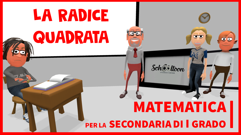 radice quadrata schooltoon