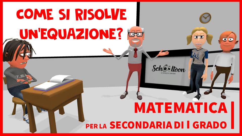 equazione risoluzione schooltoon