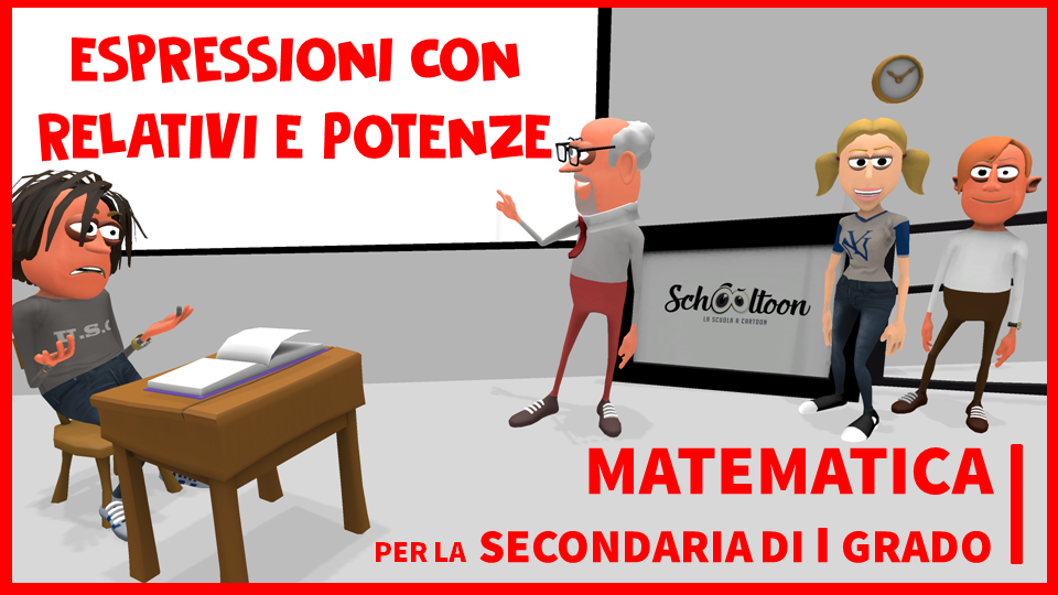 espessioni relativi e potenze