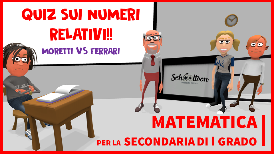 relativi esercizi matematica schooltoon