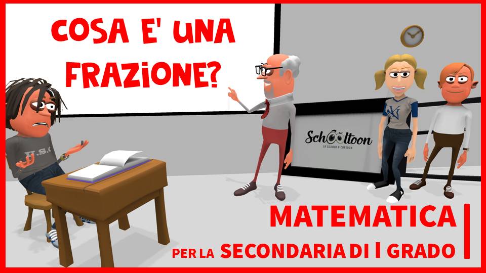 frazioni definizione Schooltoon