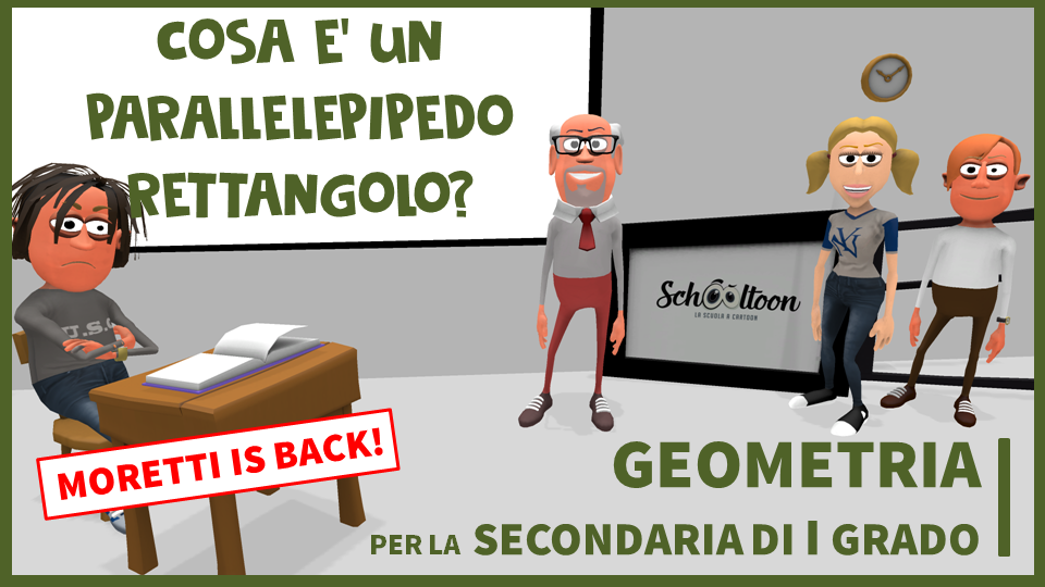 Parallelepipedo teoria Schooltoon