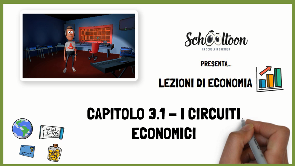 Economia circuiti economici Schooltoon