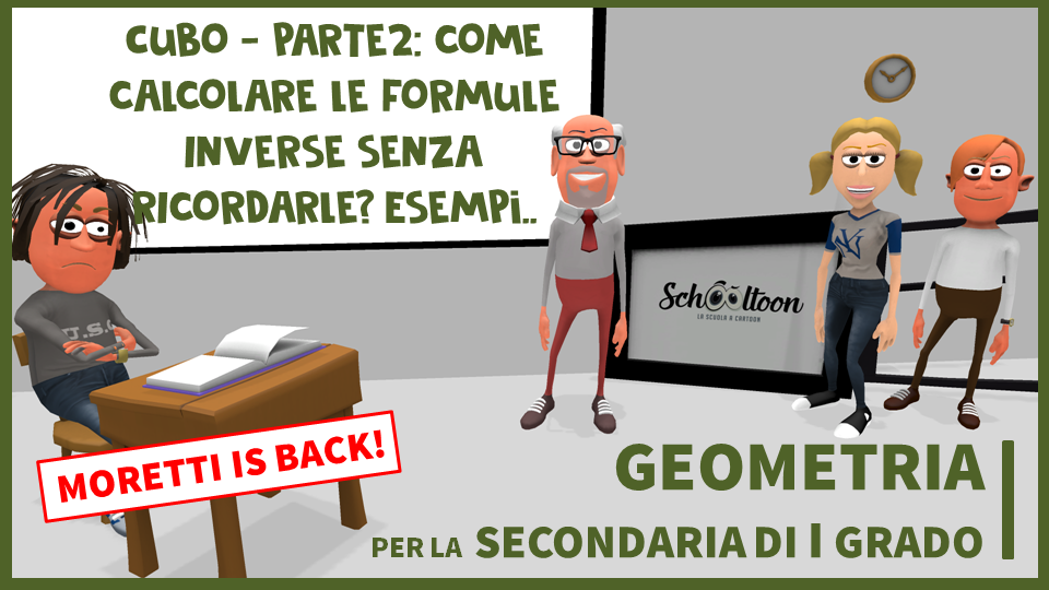 Cubo Parte 2 Schooltoon Geometria