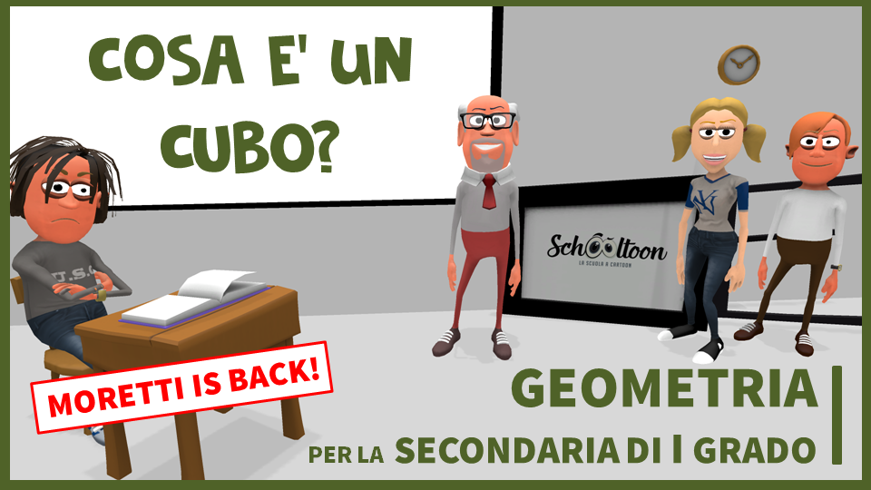 Cubo Geometria Schooltoon